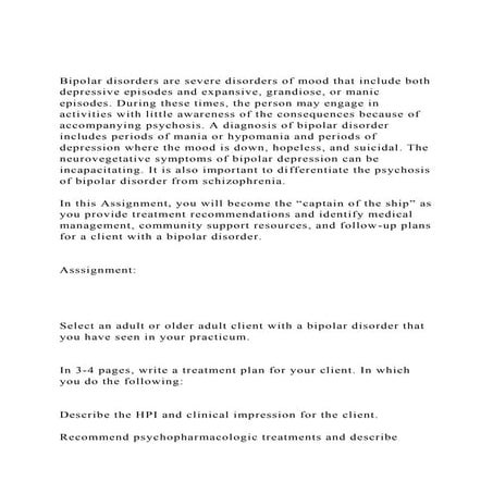 Examine Case Study An Asian American Woman With Bipolar Disorder..docx