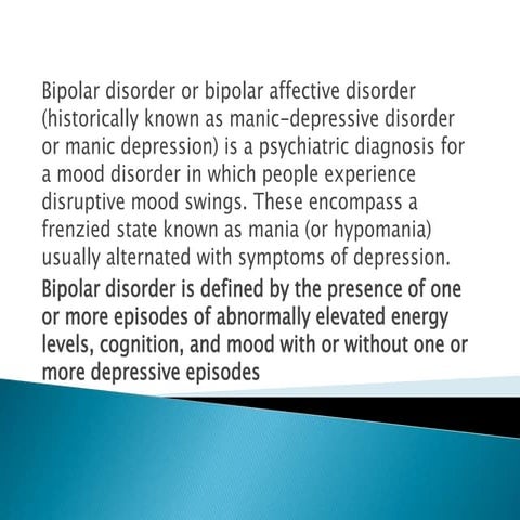 Bi polar effective Disorder