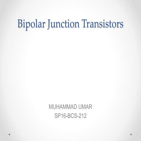 Bipolar Transistor