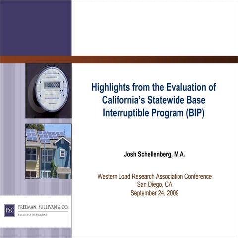 The Future of Residential Demand Response: BGE's Integration of Demand ...