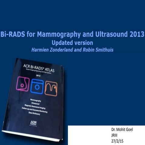 BIRADS, Breast Ultrasound, mamography