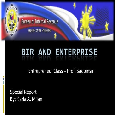 Bir and enterprise