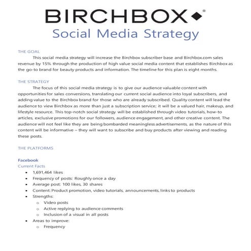 Birchbox social strategy ariana mushnick 