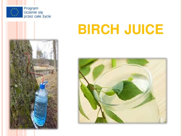 Birch juice