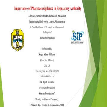 The importance of pharmacovigilance. The