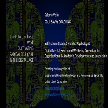 Radical Self Care in the Digital Age 