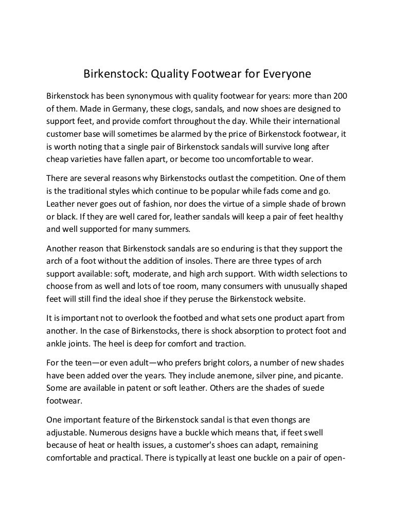 birkenstocks website