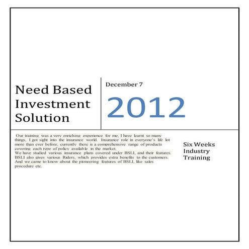 Birlasunlifeinsurance SIDDANNA M BALAPGOL