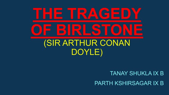 Birlstone