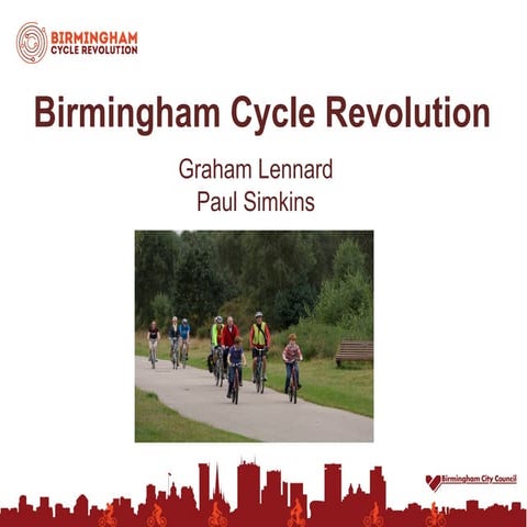 Birmingham Cycle Revolution, Paul Simkins- Cycle City Event