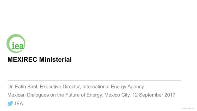 MEXIREC Ministerial