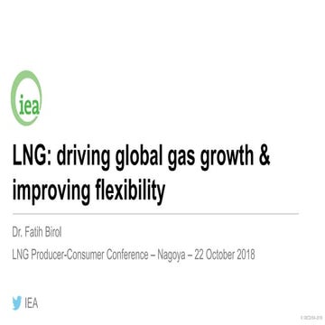 LNG: Driving global gas growth & improving flexibility