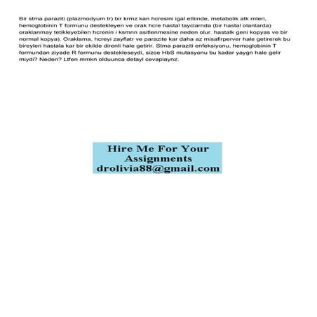 Bir stma paraziti plazmodyum tr bir krmz kan hcresini i.pdf