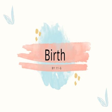 Birth Chapter Class 11 English CBSE.pptx