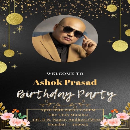 Birthday Party Invitation | PDF