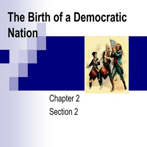 Birth of a democratic nation