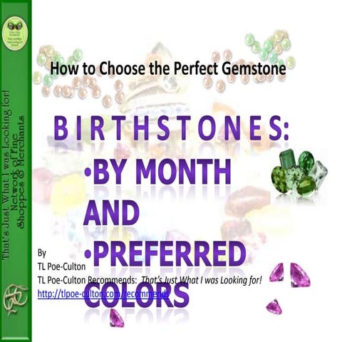 How to Choose the Perfect Gemstone