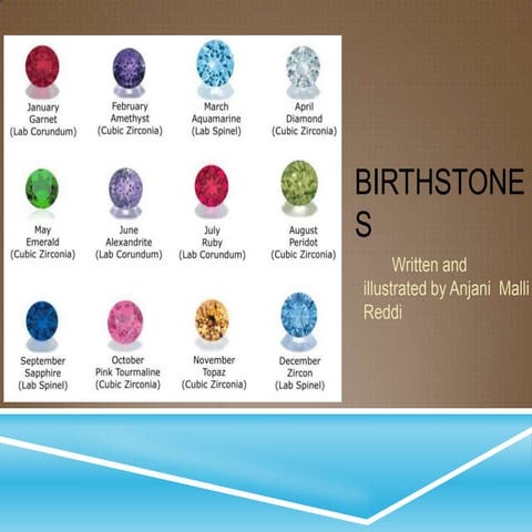 Birthstones