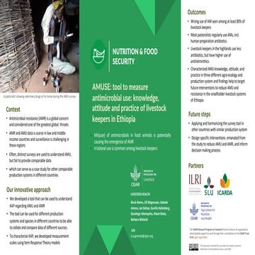 AMUSE: Tool to measure antimicrobial use: Knowledge, attitude and practice of...