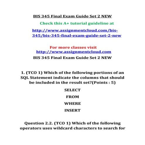Bis 345-final-exam-guide-set-2-new