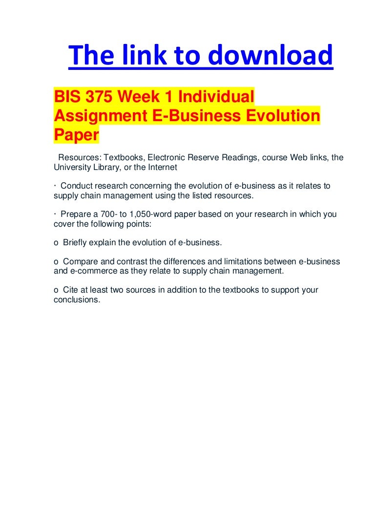Bis 245 week 5 essay 05 image