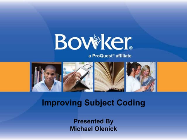 Improving Subject Coding