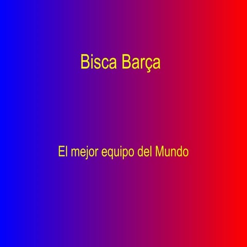 Bisca barça