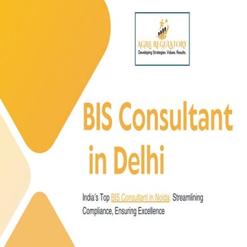 BIS Registration Consultant in Delhi, India