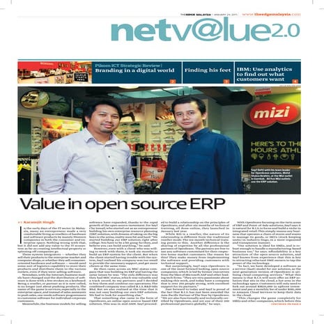 Open Source ERP - THE EDGE Jan 2011