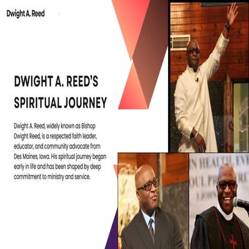 Dwight A. Reed’s Spiritual Journey & faith leader | PDF