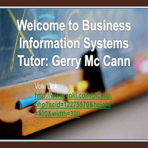 BIS induction presentation 2020