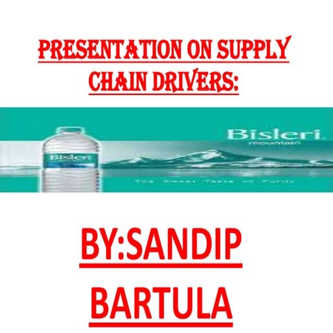 Bisleri SUPPLY DRIVERS-BY NAVIN MAHTO