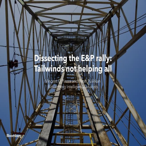 Dissecting the E&P rally: Tailwinds not helping at all