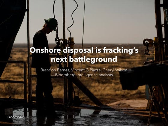 Onshore disposal is fracking’s next battleground