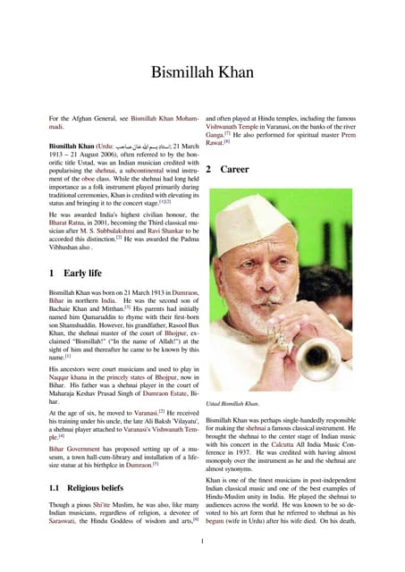 Bismillah khan Part 2