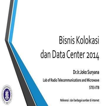 Bisnis Colocation Services dan Data Center 2014 : Indonesia dan Asia