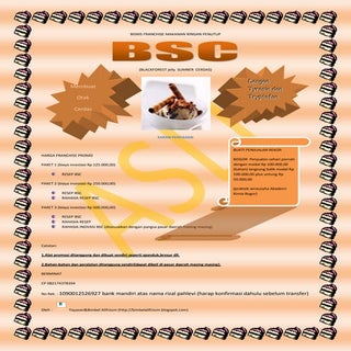 Bisnis franchise makanan ringan pen...