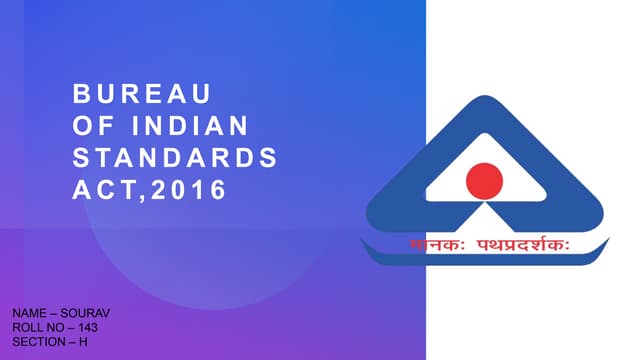 Certification marks in india | PPTX