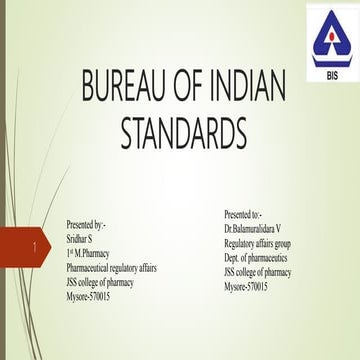 Bis standards