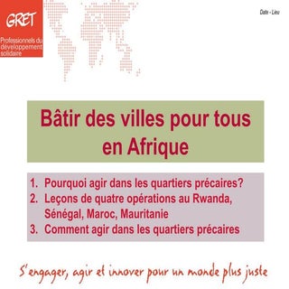 Bistro septembre 2012- Les quartier...