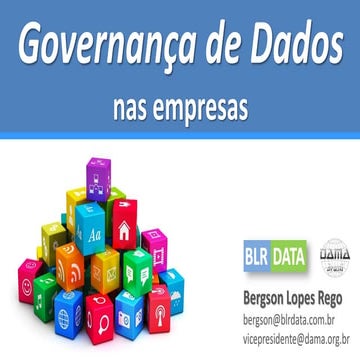 Governança de Dados nas empresas - BI Summit 2017