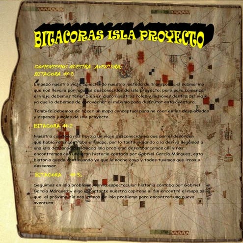 Bitacora isla proyecto2
