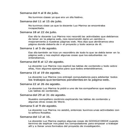 Bitacoras de tecnologia.