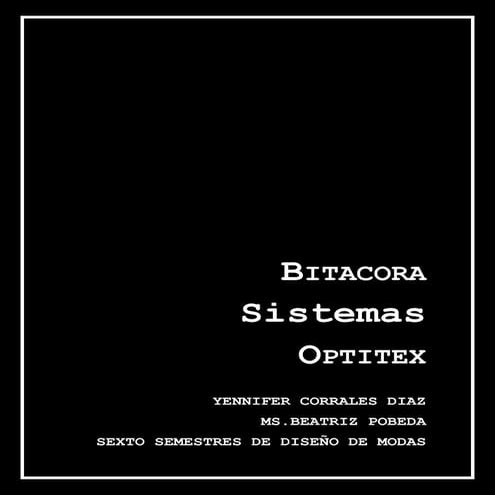 Bitacora yennifer corrales