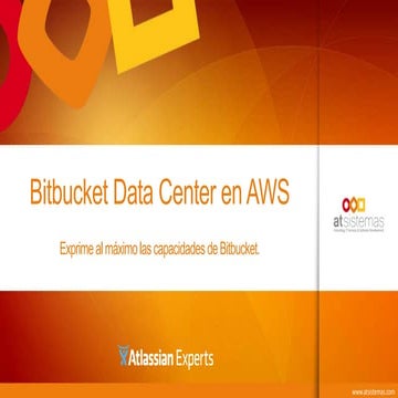 Bitbucket data center en aws