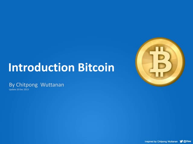 Introduction Bitcoin