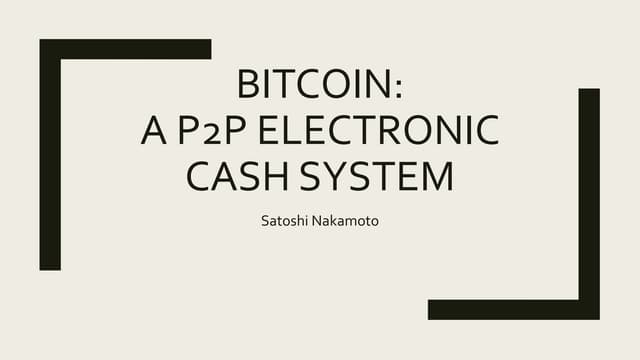 Bitcoin