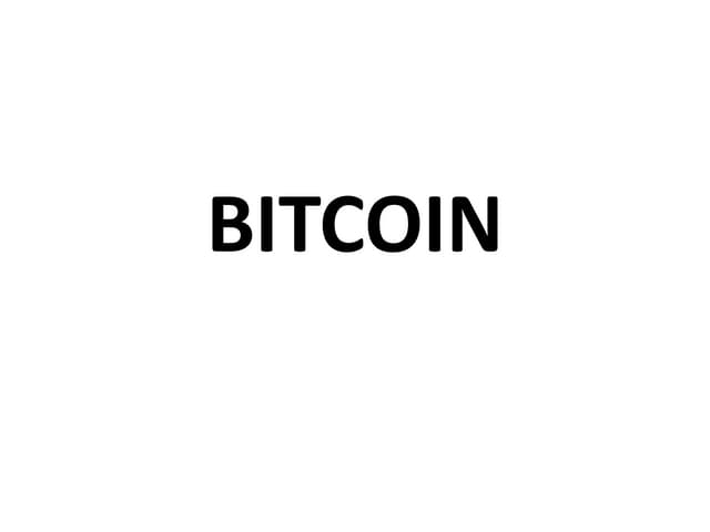 Bitcoin