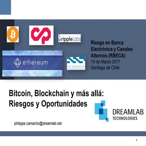 Bitcoin, Blockchain y más allá: Riesgos y Oportunidades