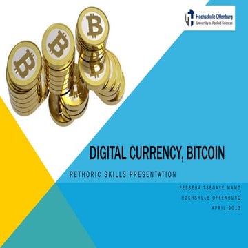 Digital currency, Bitcoins